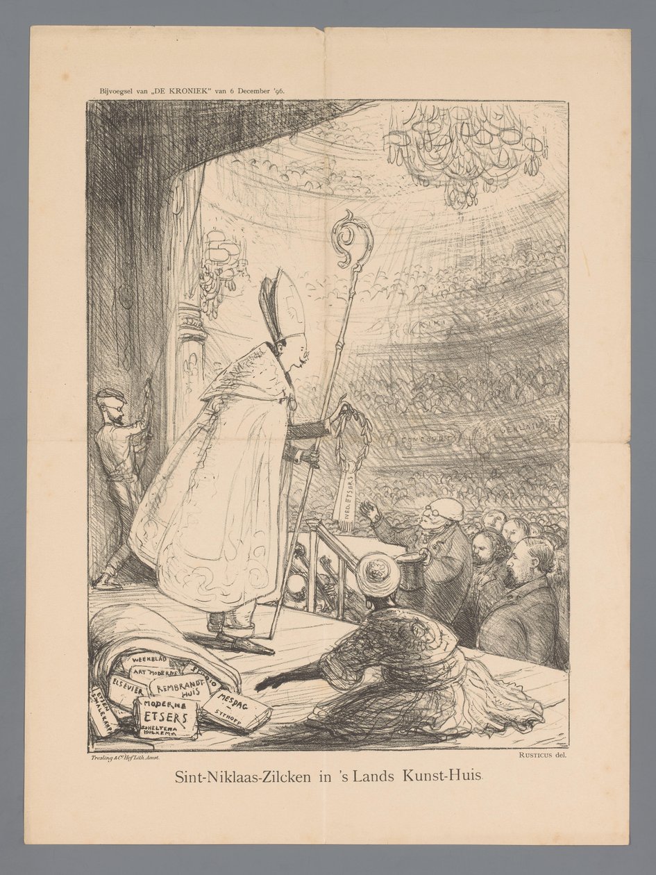 Saint-Nicolas-Zilcken dans la Maison des Arts du Pays - Marius Bauer