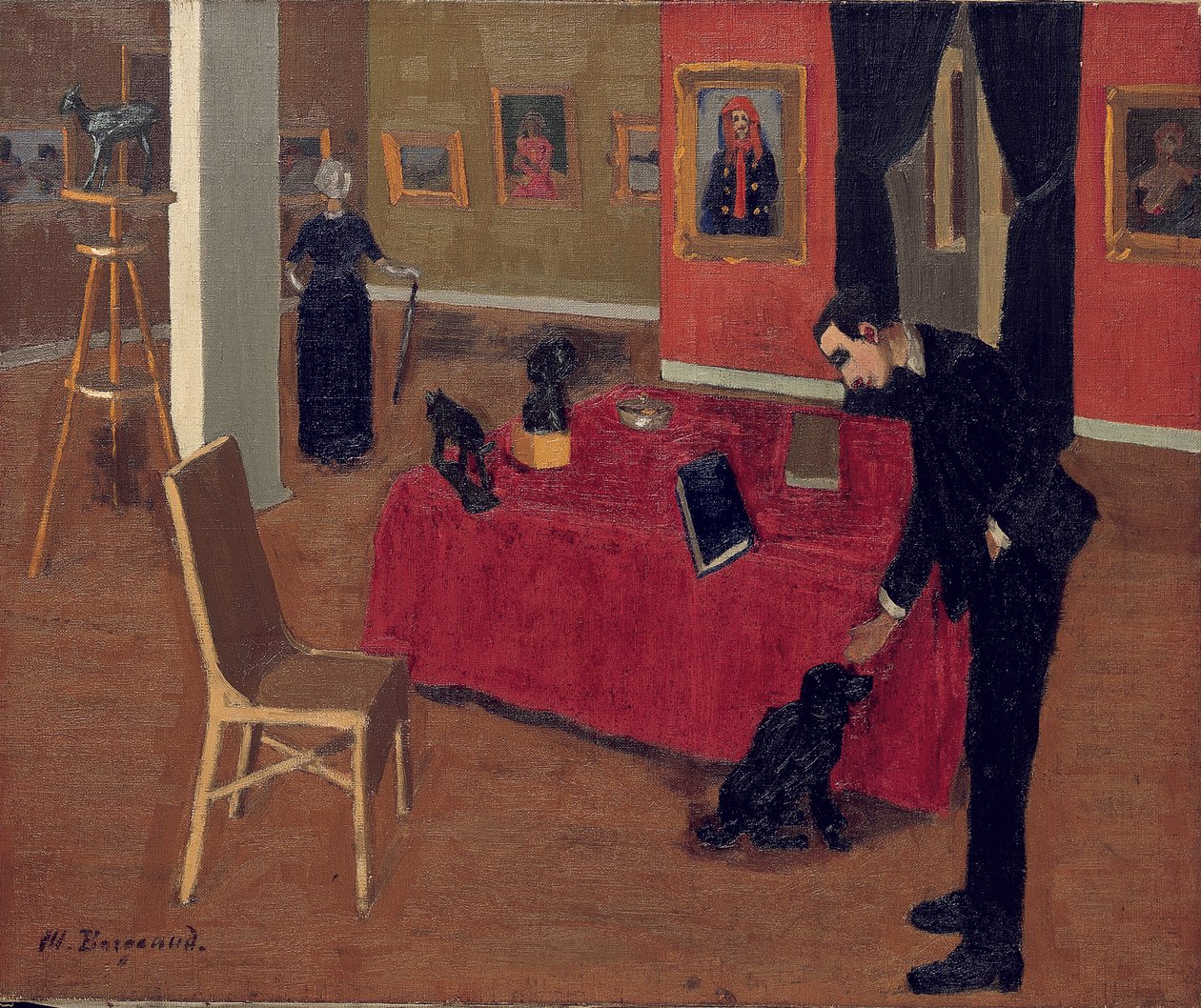 La Galerie Vallotton, 1914 - Marius Borgeaud