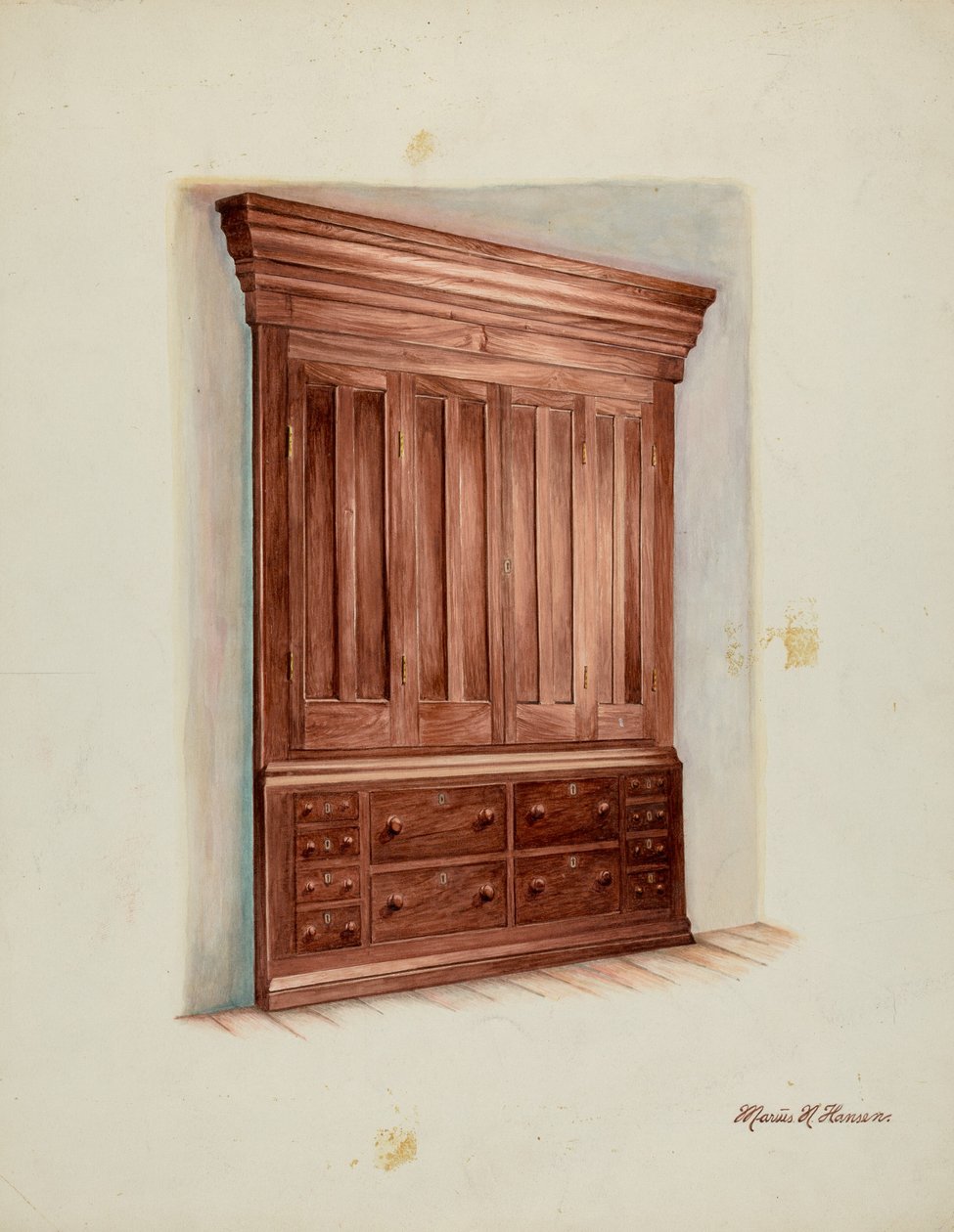 Armoire intégrée - Marius Hansen
