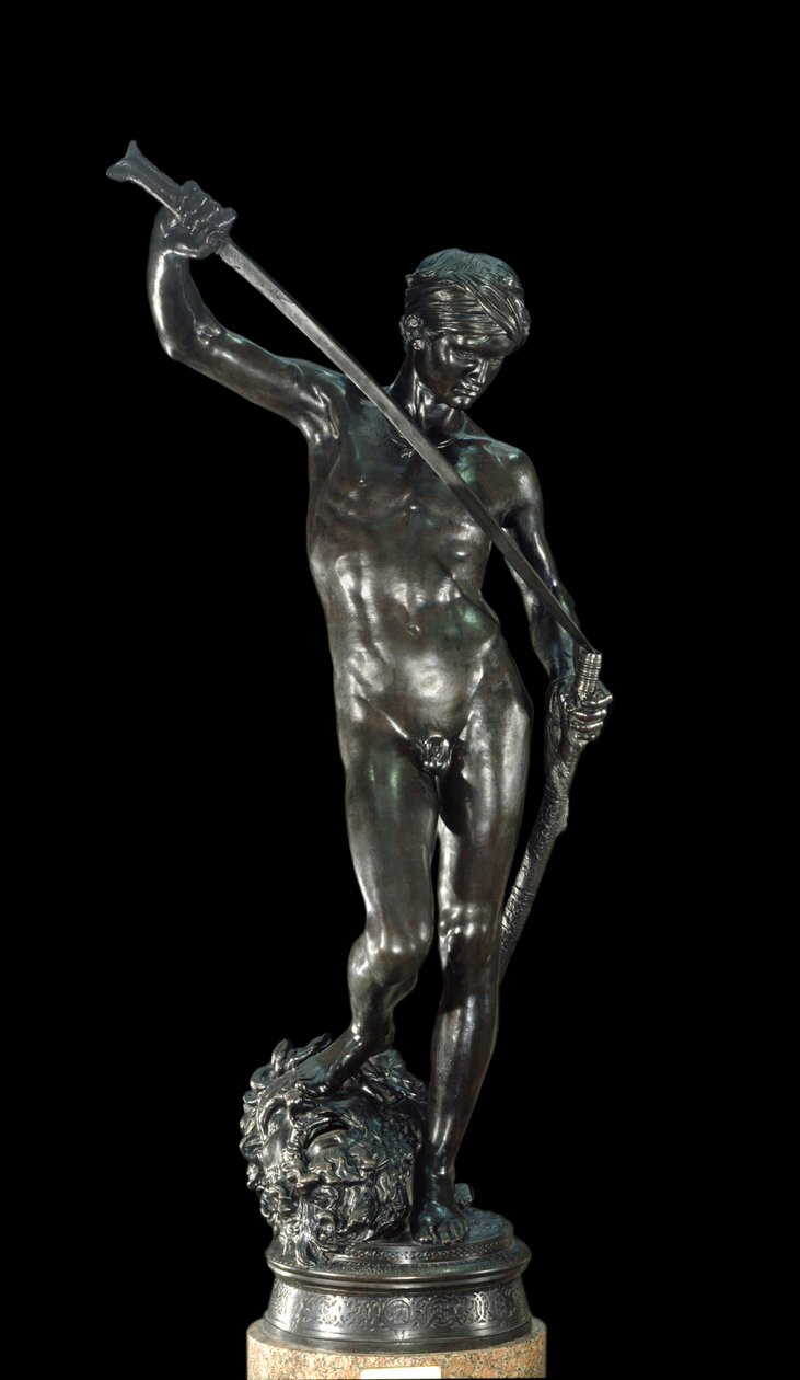 David (sculpture en bronze par Antonin Mercie) - Marius Jean Antonin Mercie