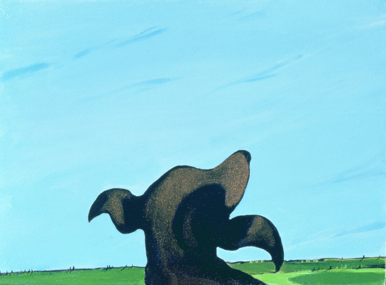Profil en bronze #2, 1997 - Marjorie Weiss