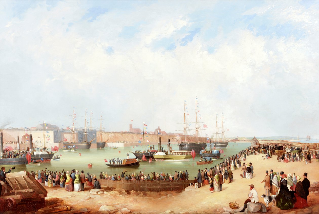 Ouverture des Docks Sud de Sunderland, 1850 - Mark Thompson