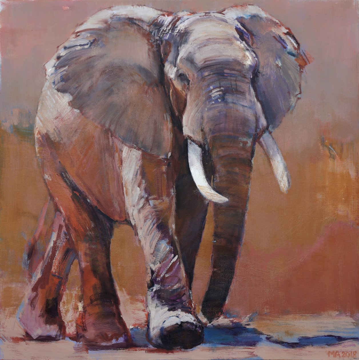 Saison sèche, Loisaba, 2018 - Mark Adlington