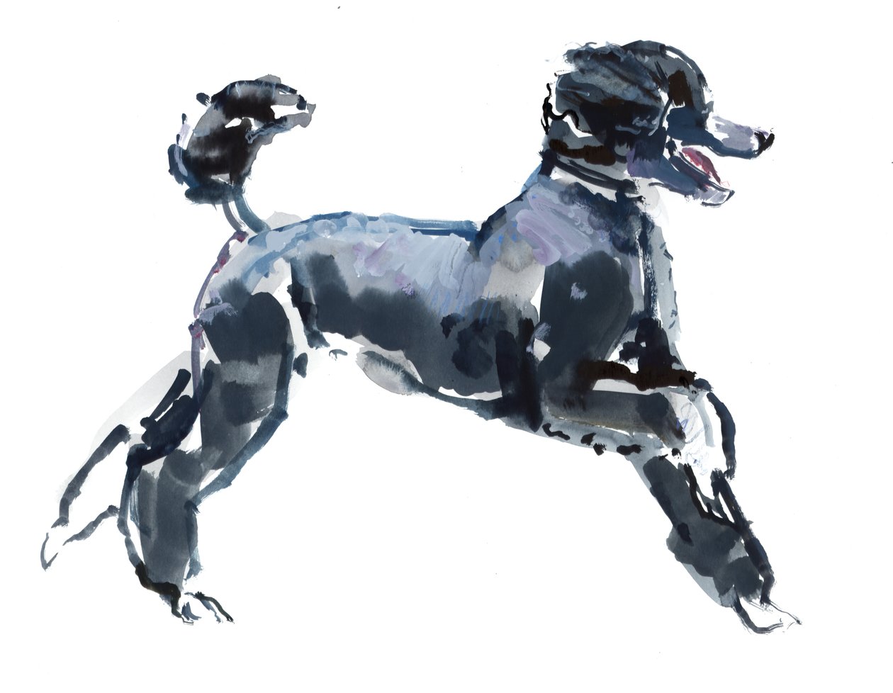 Classe pure, 2013 (aquarelle et gouache sur papier) - Mark Adlington