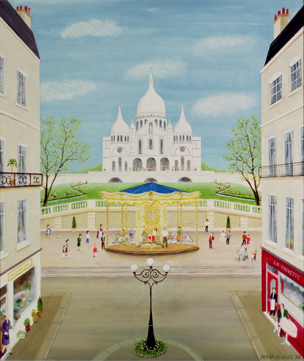 Carrousel | Mark Baring | Estampe d'art