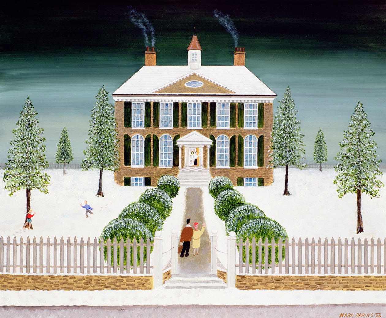 La maison pour Noël - Mark Baring