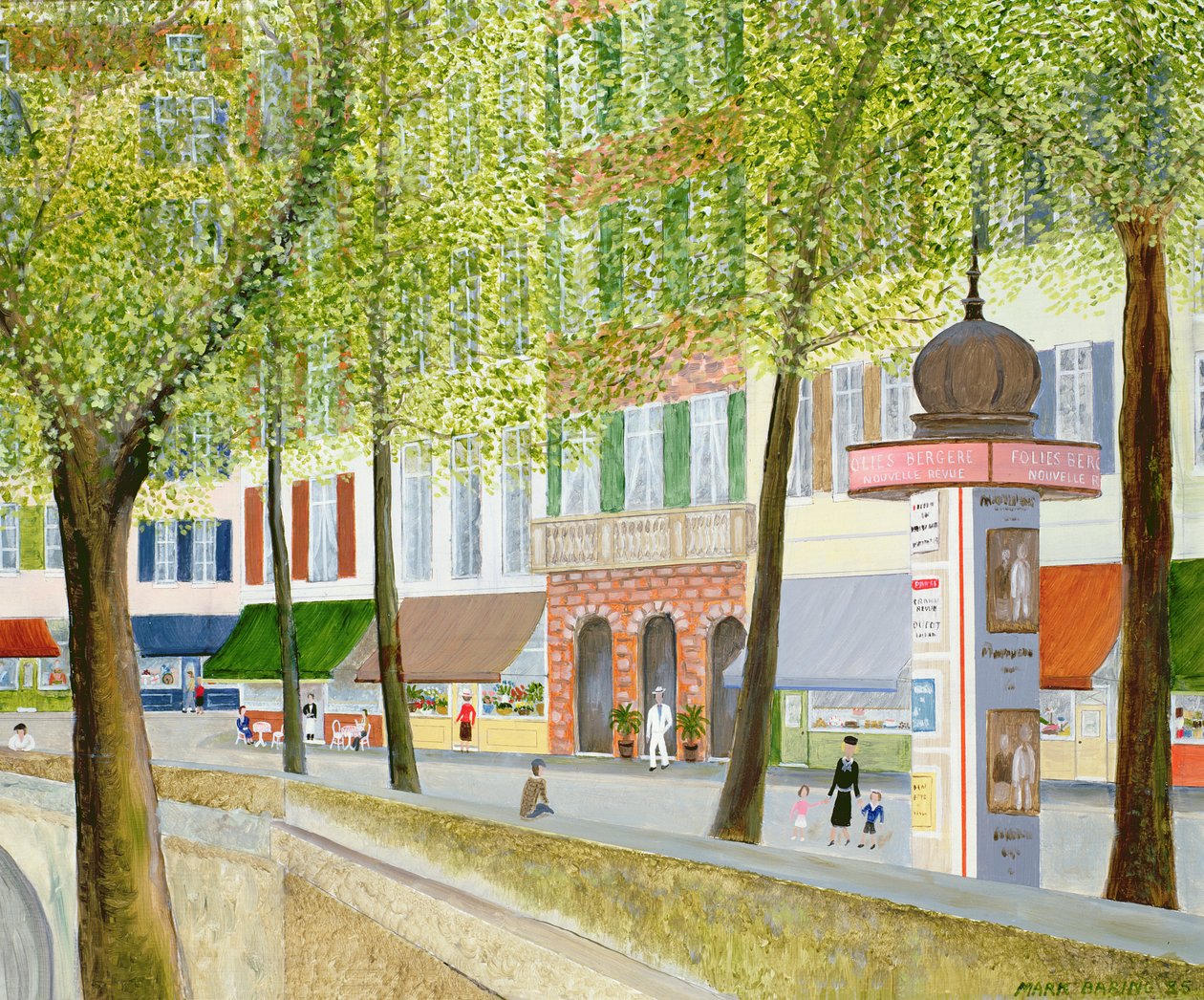 Scène Paris - Mark Baring