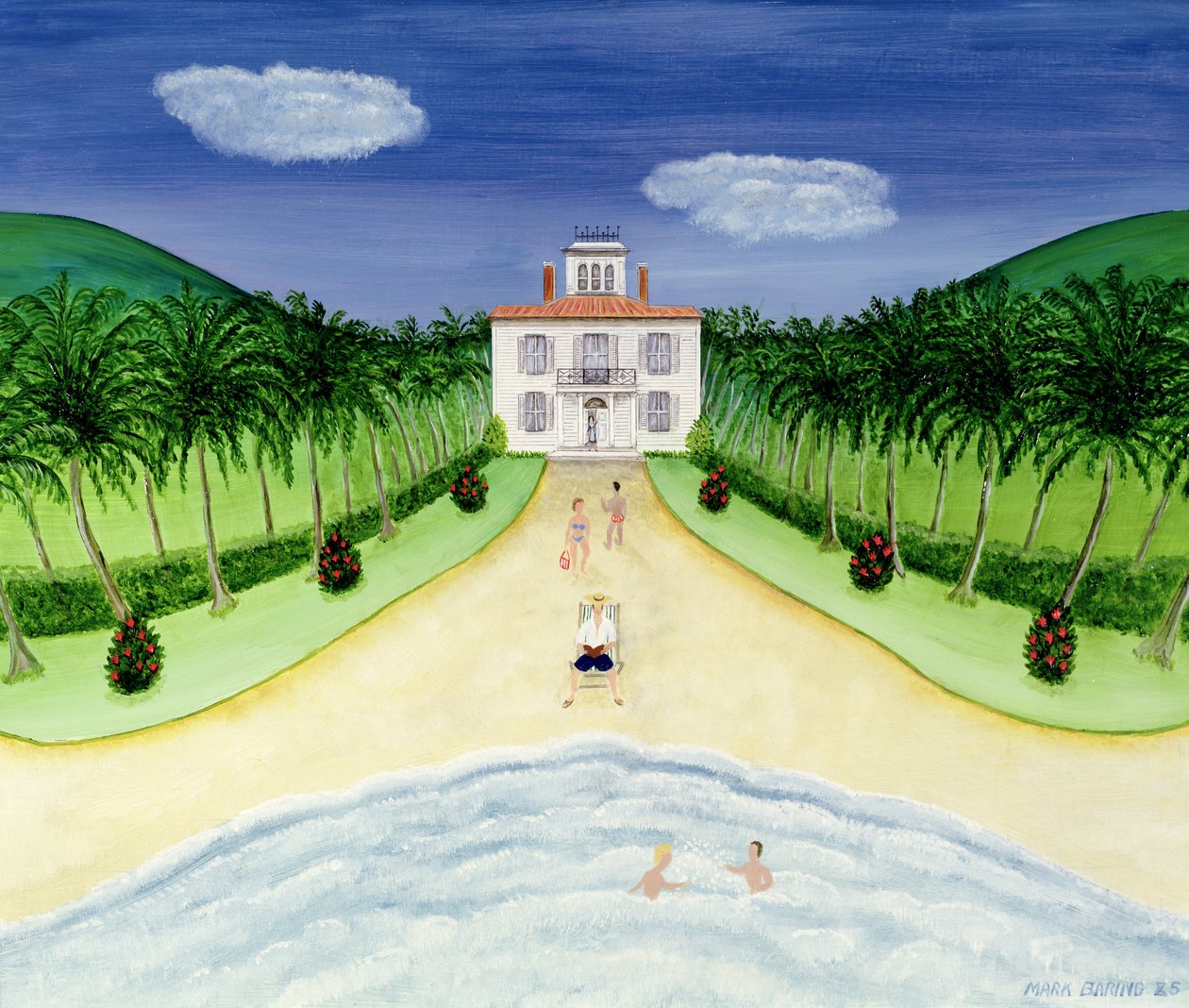 Plage privée - Mark Baring