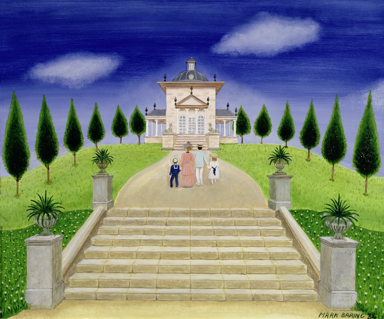 Temple des quatre vents - Mark Baring