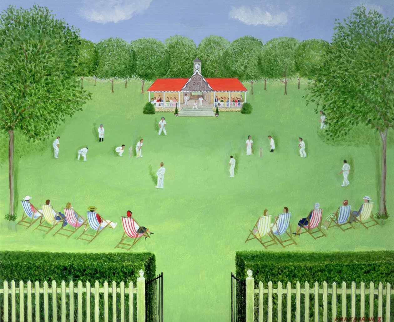 Le match de cricket - Mark Baring