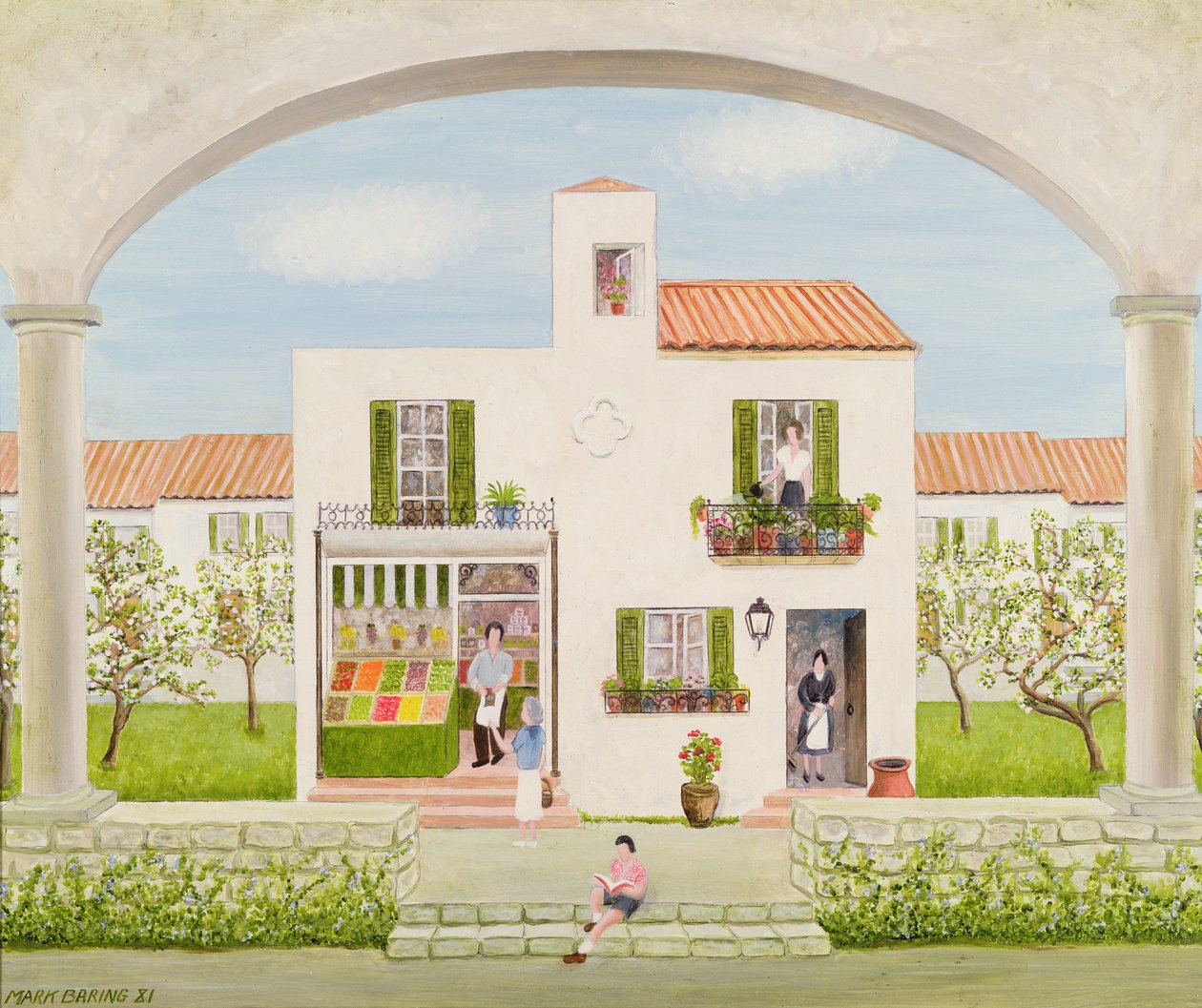 Le marchand de légumes espagnol - Mark Baring