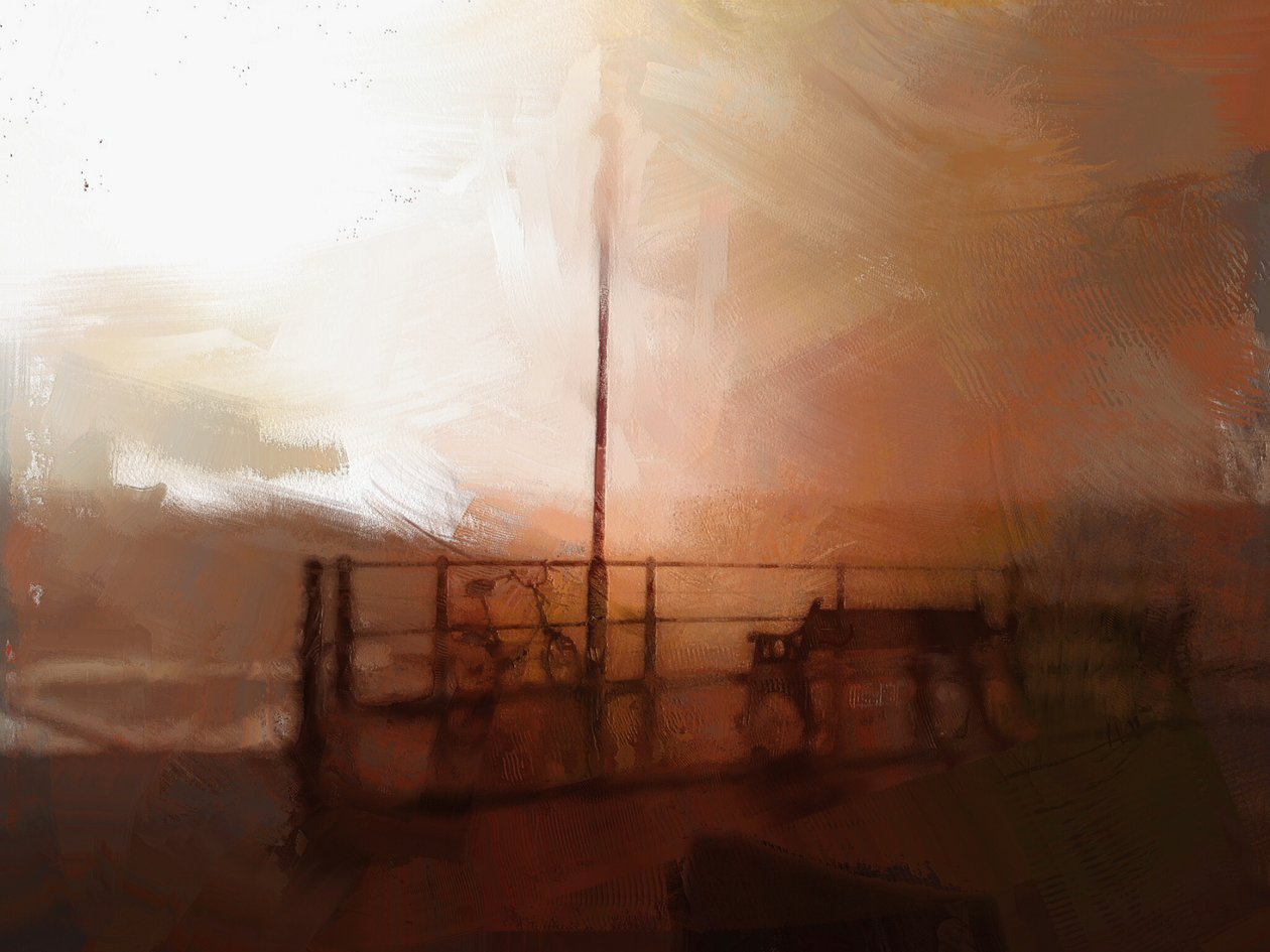 la jetée de cromer après la tempête - Mark Gordon