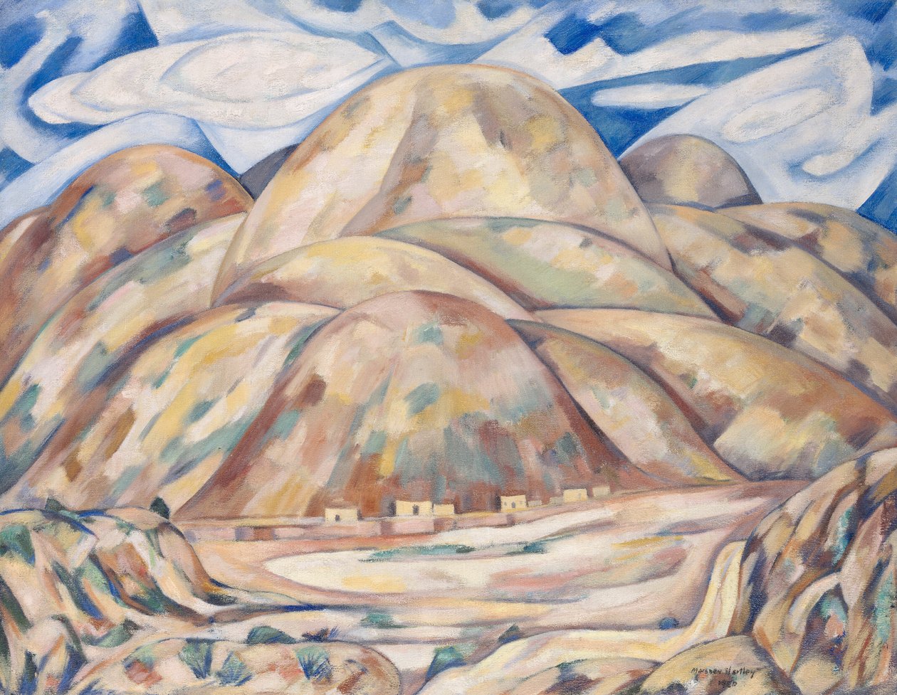 Paysage n° 3, Cash Entry Mines, Nouveau Mexique - Marsden Hartley