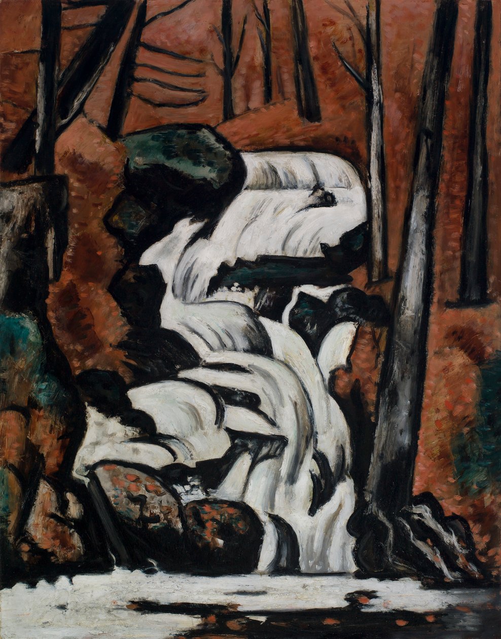 Chutes de Smelt Brook - Marsden Hartley