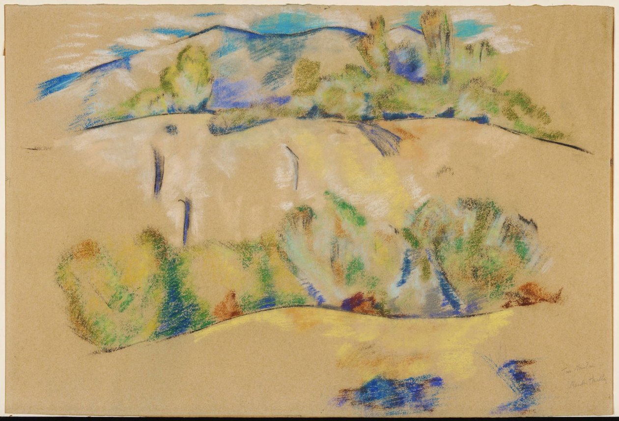 Taos-Berg - Marsden Hartley