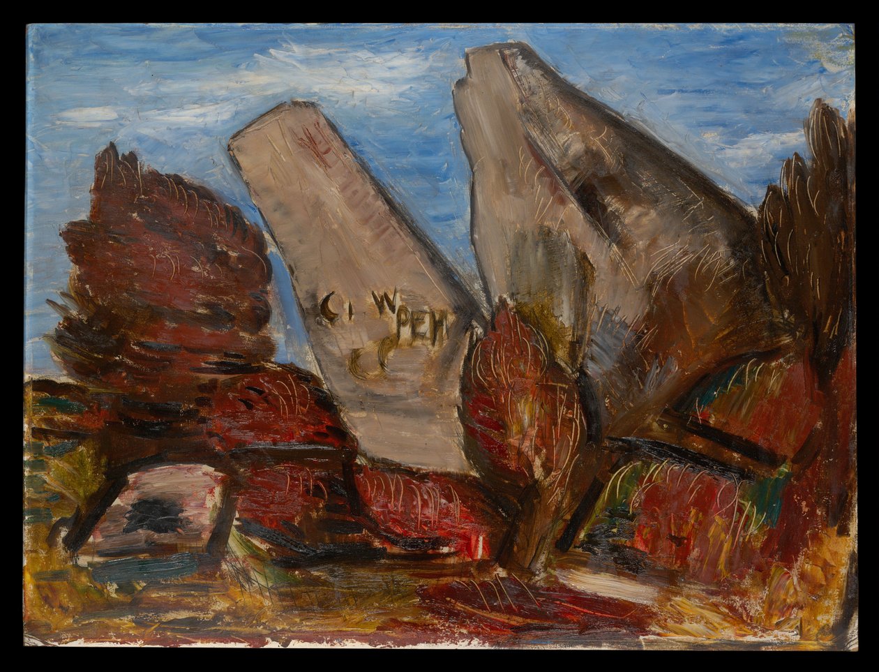 Wal-Kiefer, Dogtown Common, Cape Ann, Massachusetts - Marsden Hartley