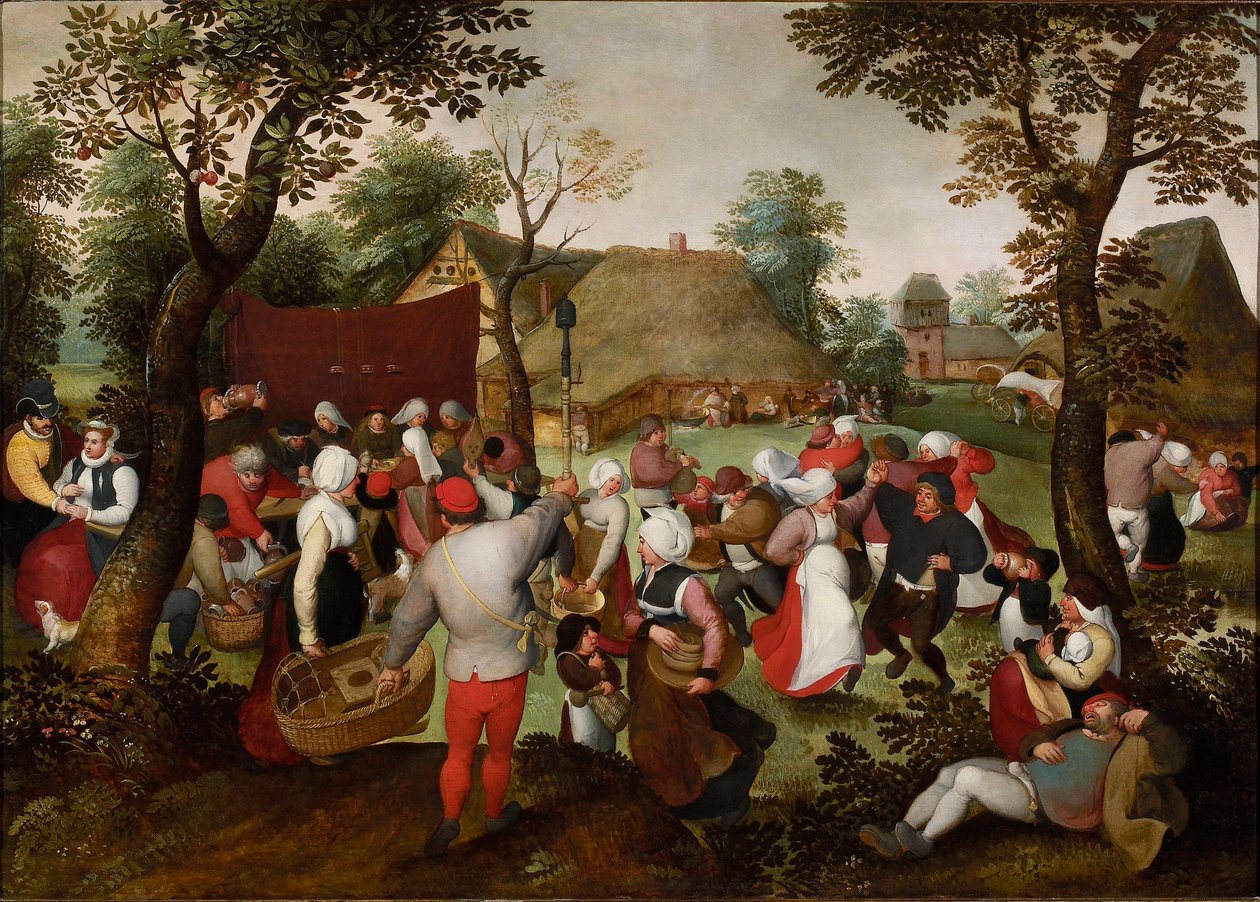 Le mariage paysan, vers 1559-1575 - Marten van Cleve the Elder
