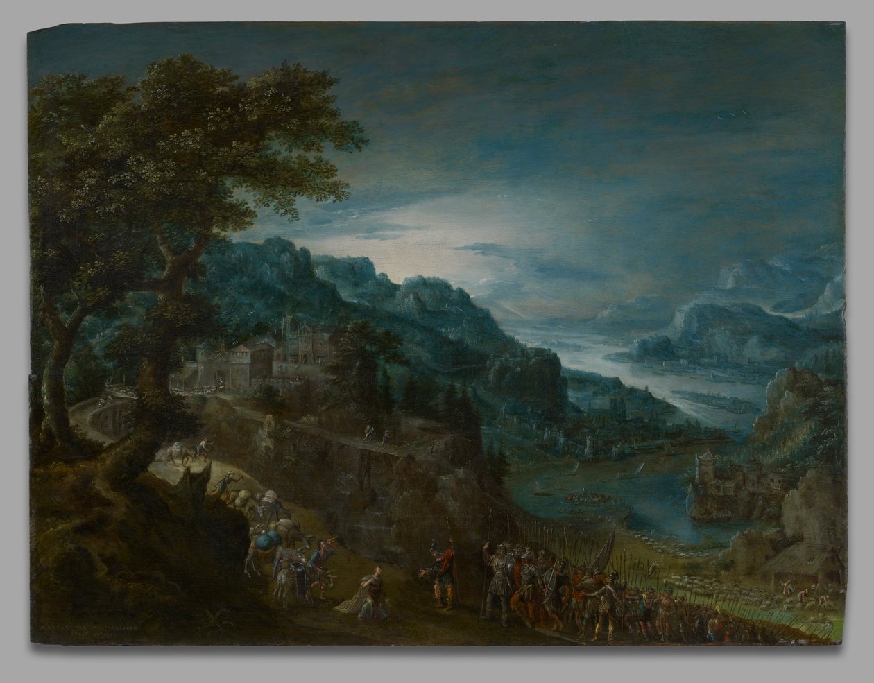 La Réconciliation de Jacob et Ésaü - Marten van Valckenborch