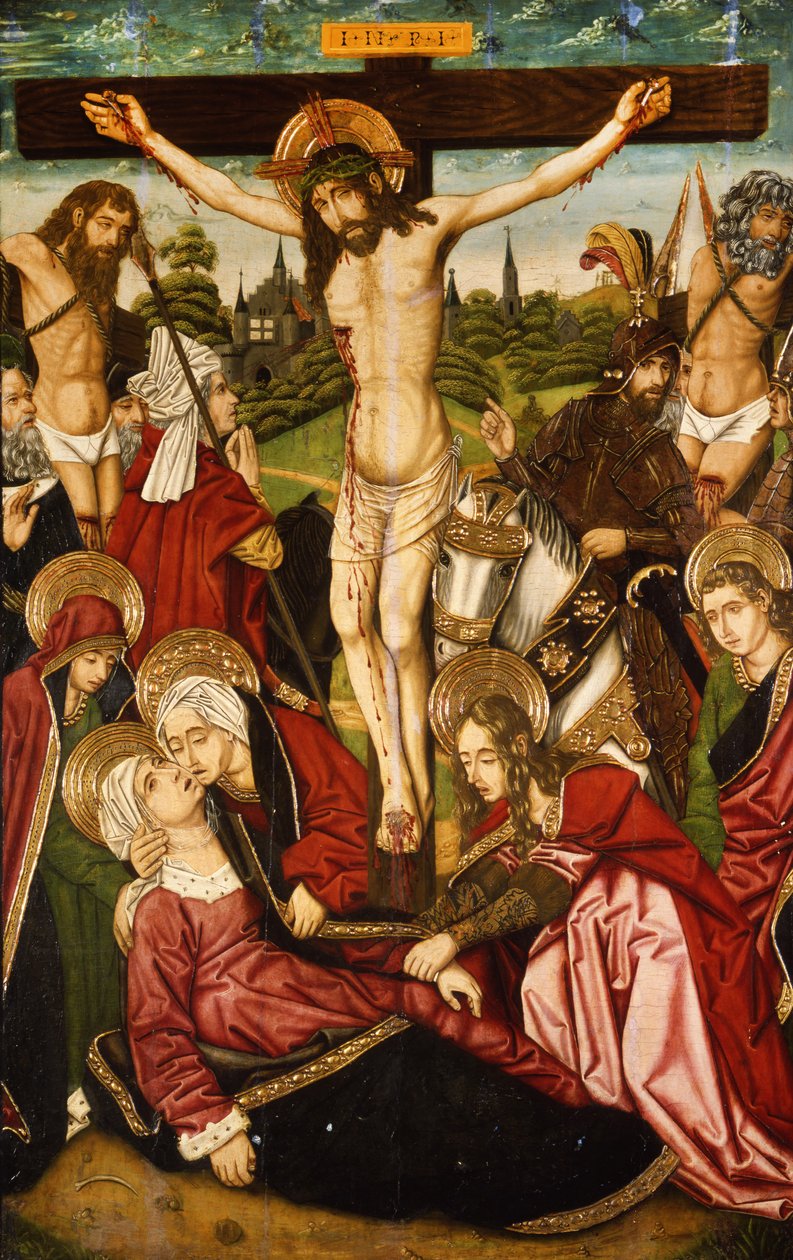 La Crucifixion, c.1480-90 - Martín Bernat