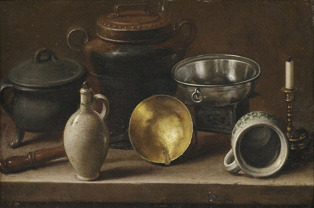 Nature morte avec ustensiles de cuisine - Martin Dichtl