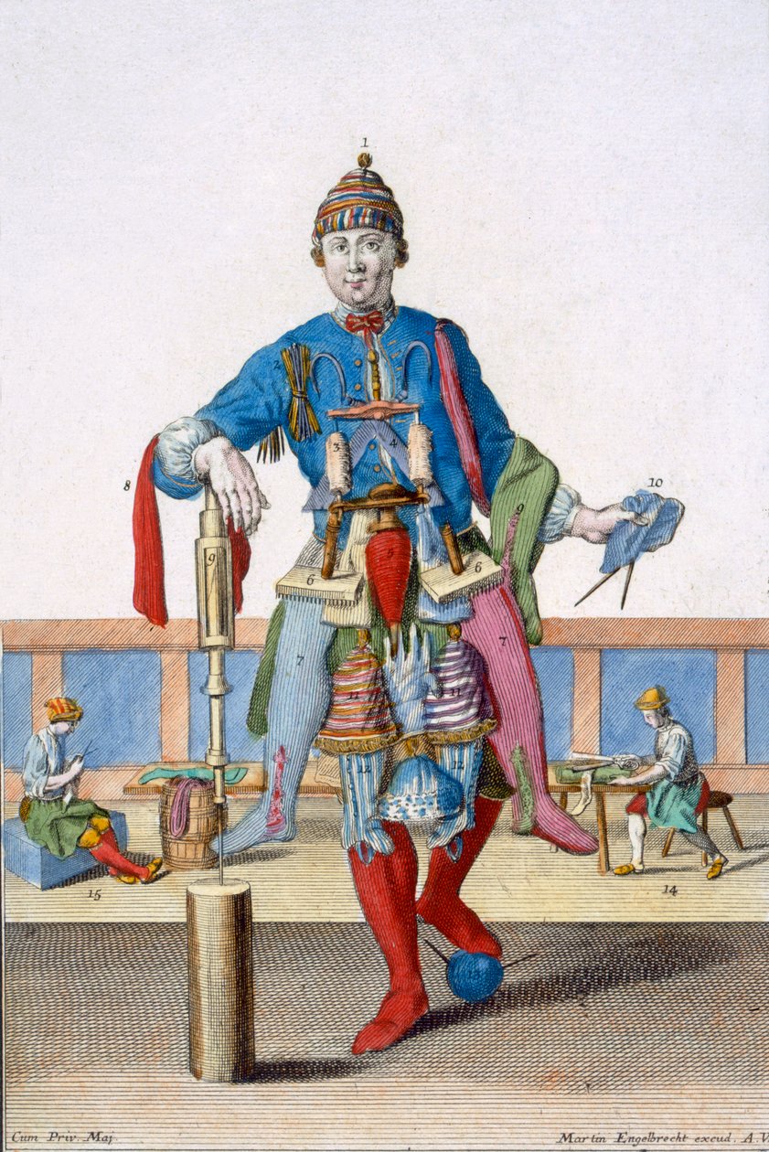 Un fabricant de bonnets - Martin Engelbrecht
