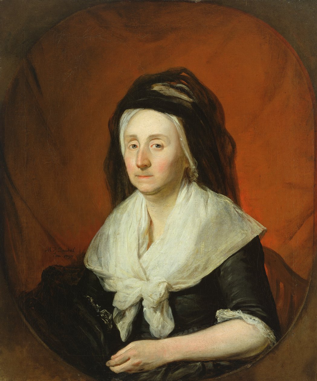 Portrait de Mme Wolters, 1797 - Martin Ferdinand Quadal