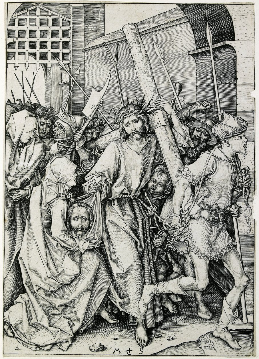 Christ portant la croix - Martin Schongauer