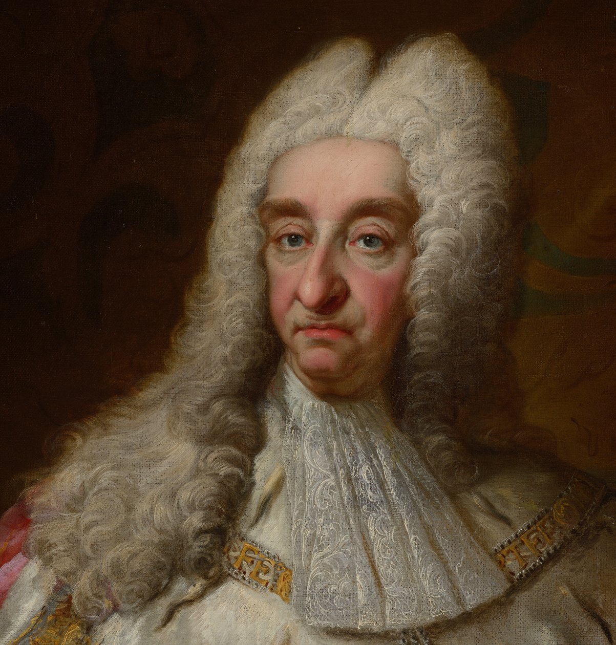 Vittorio Amedeo II en majesté - Martin van Meytens  