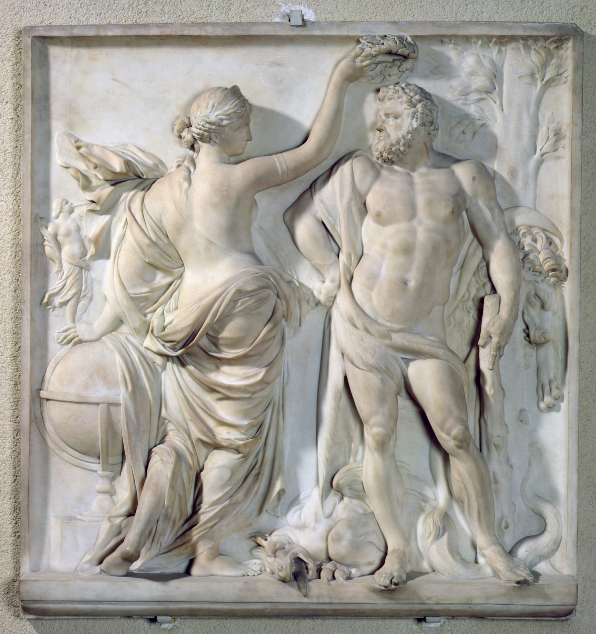 Hercule couronné par la Gloire, 1671 - Martin Desjardins