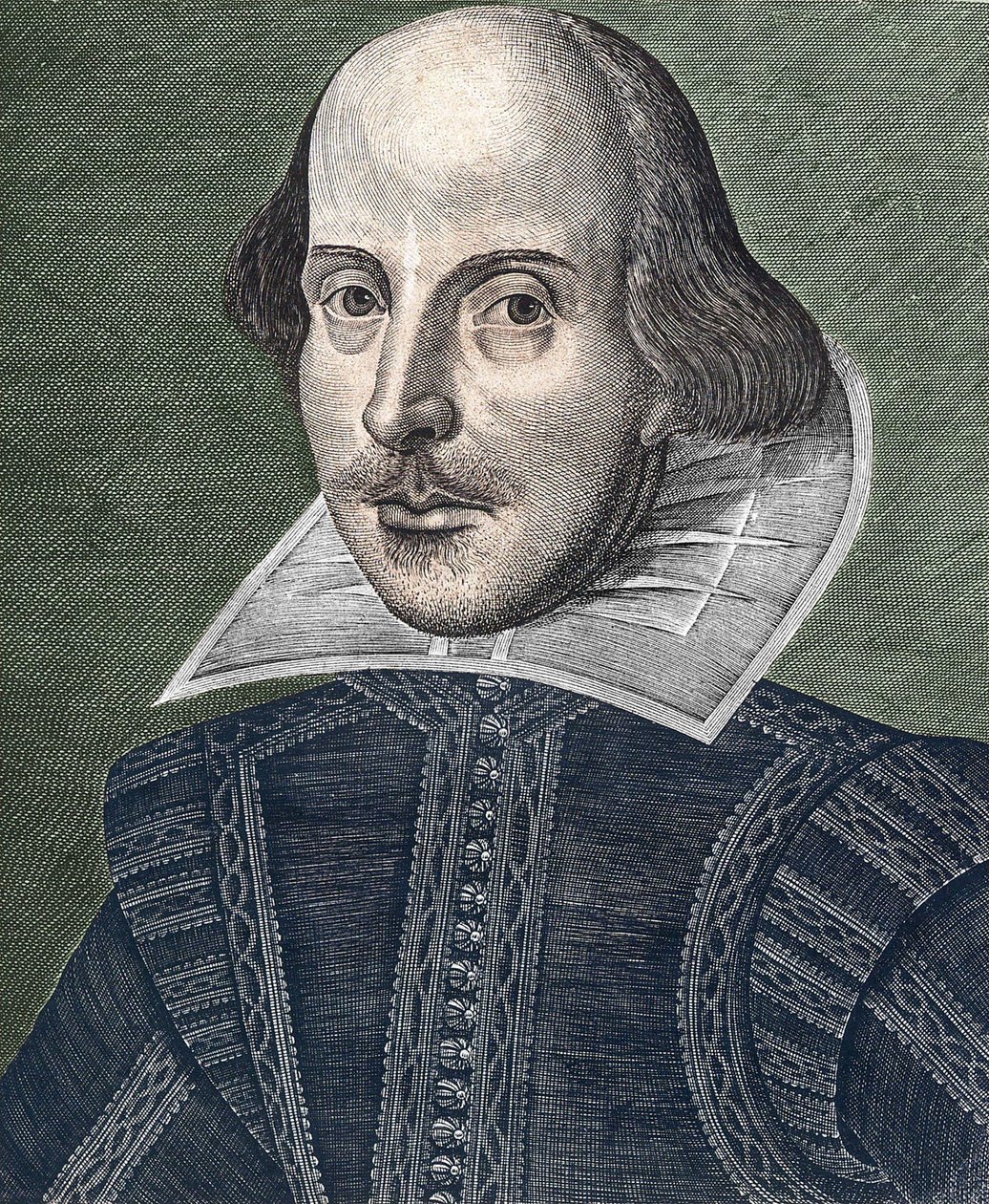 Portrait de William Shakespeare (1564 - 1616) - Martin Droeshout