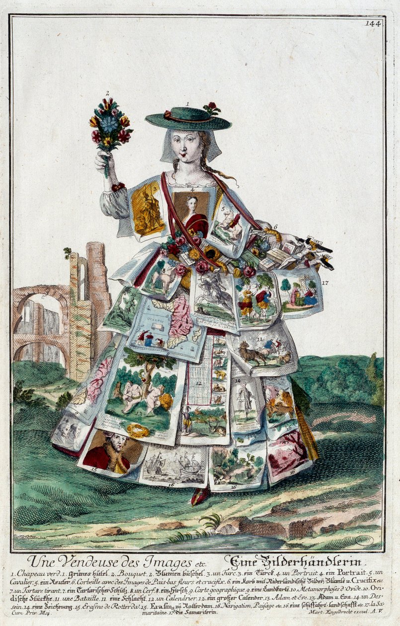 Métier : Une vendeuse d