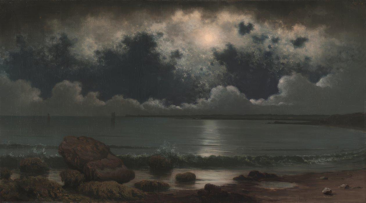 Martin Johnson Heade / "Point Judith, Rhode Island", 1867-1868 - Martin Johnson Heade