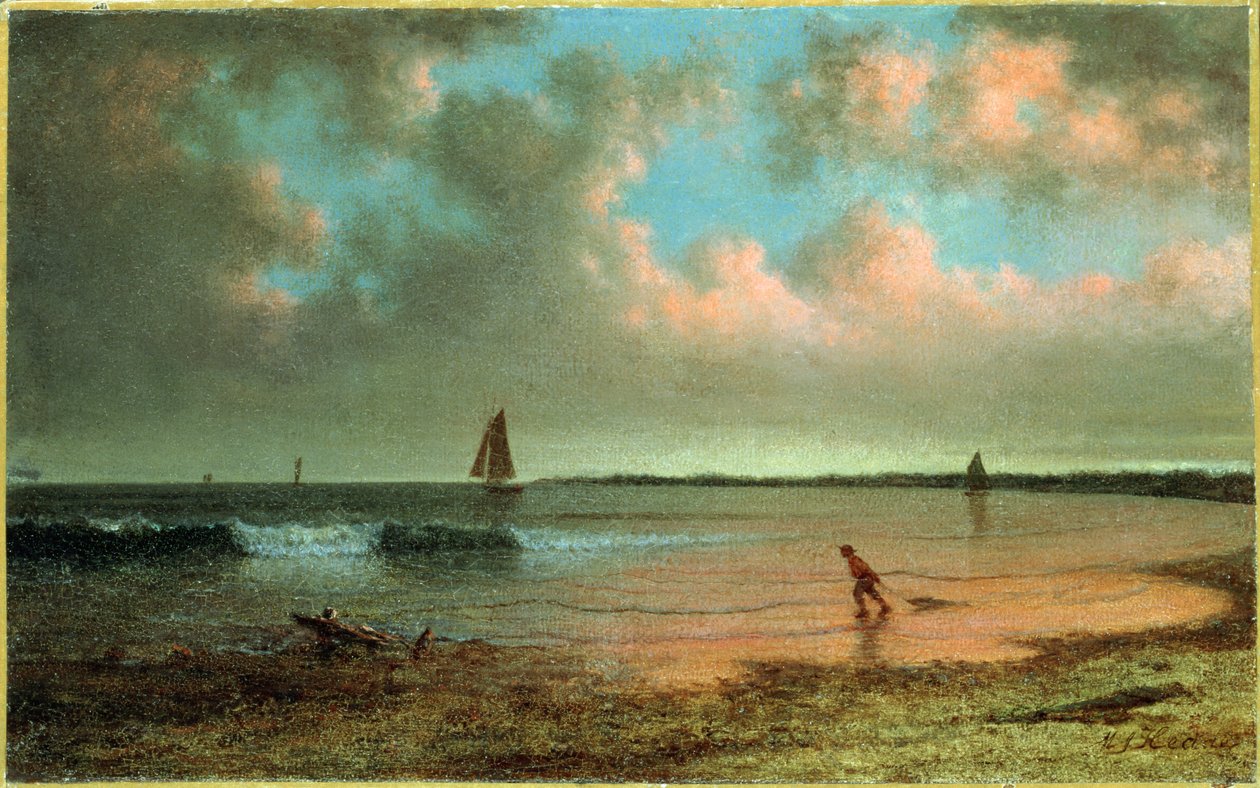 Scène côtière de la Nouvelle-Angleterre - Martin Johnson Heade