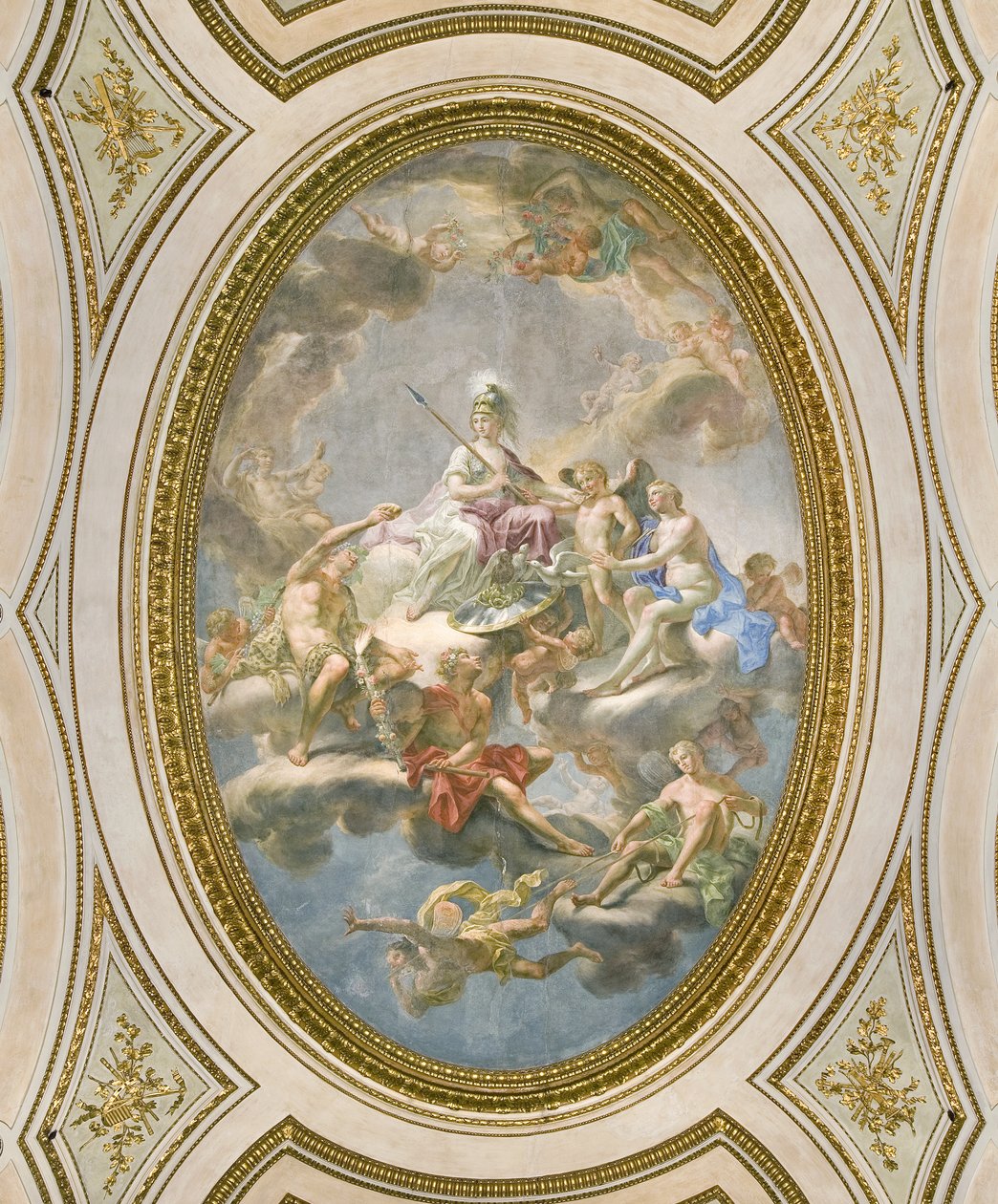 La Sapienza, plafond du Salone d