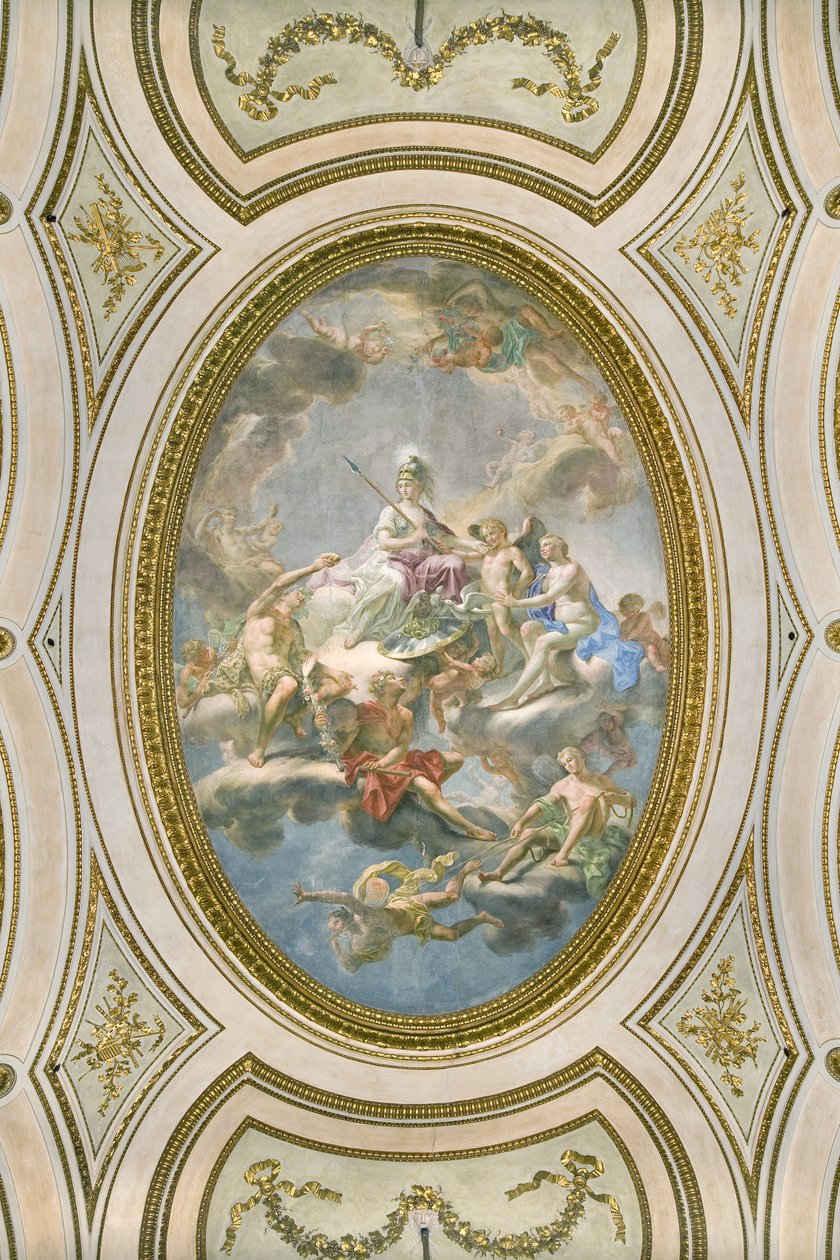 La Sapienza, plafond du Salone d