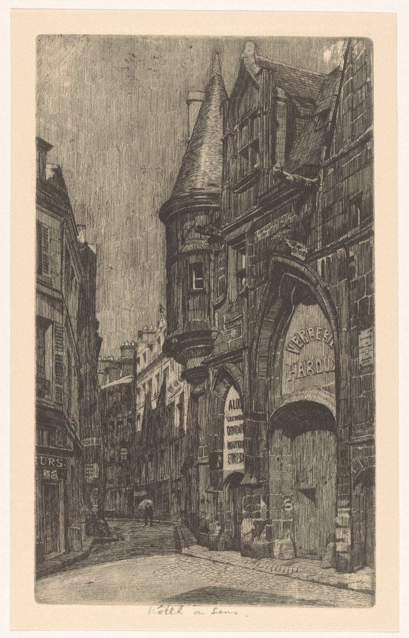 Vue de rue avec l