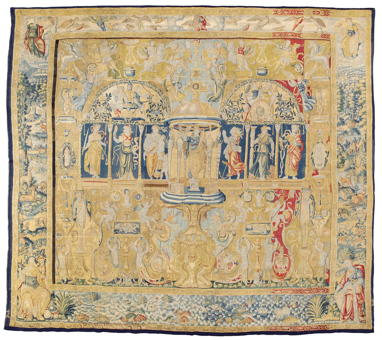 Tapisserie allégorique, Bruxelles, fin 16e - début 17e siècle - Martin Reymbouts