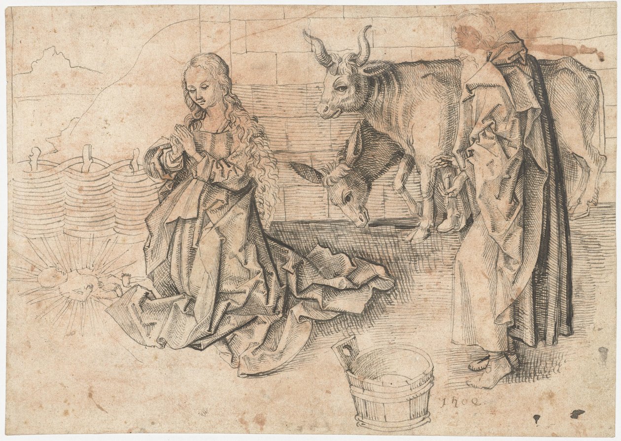 Naissance du Christ - Martin Schongauer