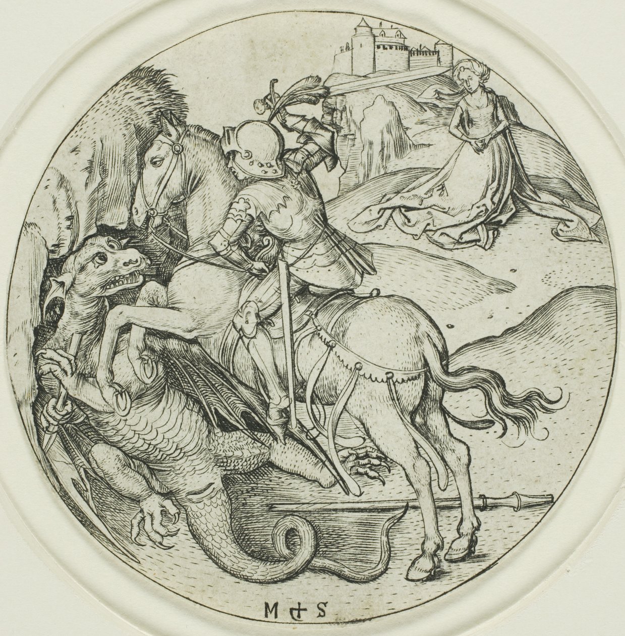 Saint-Georges - Martin Schongauer