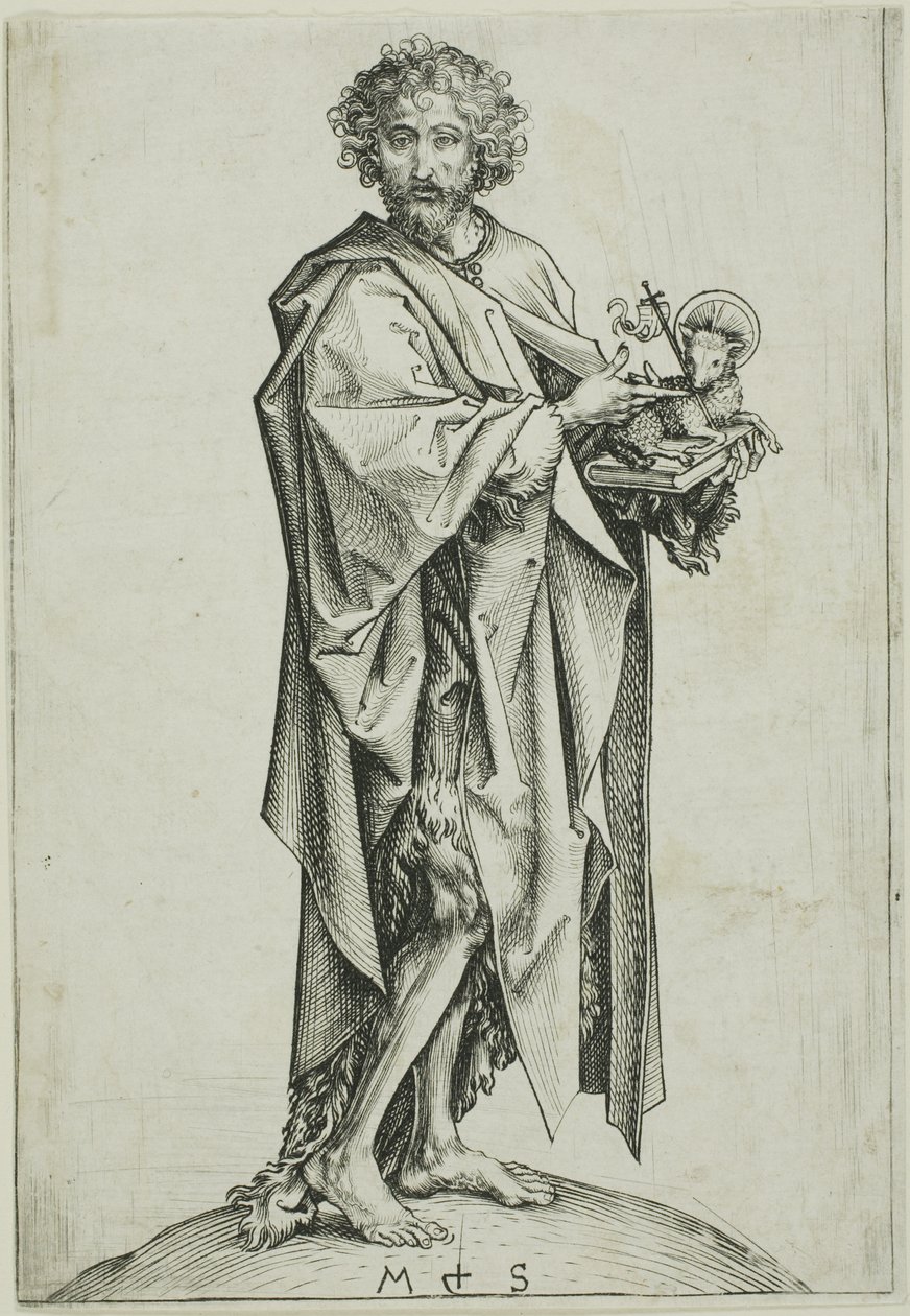 Saint Jean Baptiste - Martin Schongauer