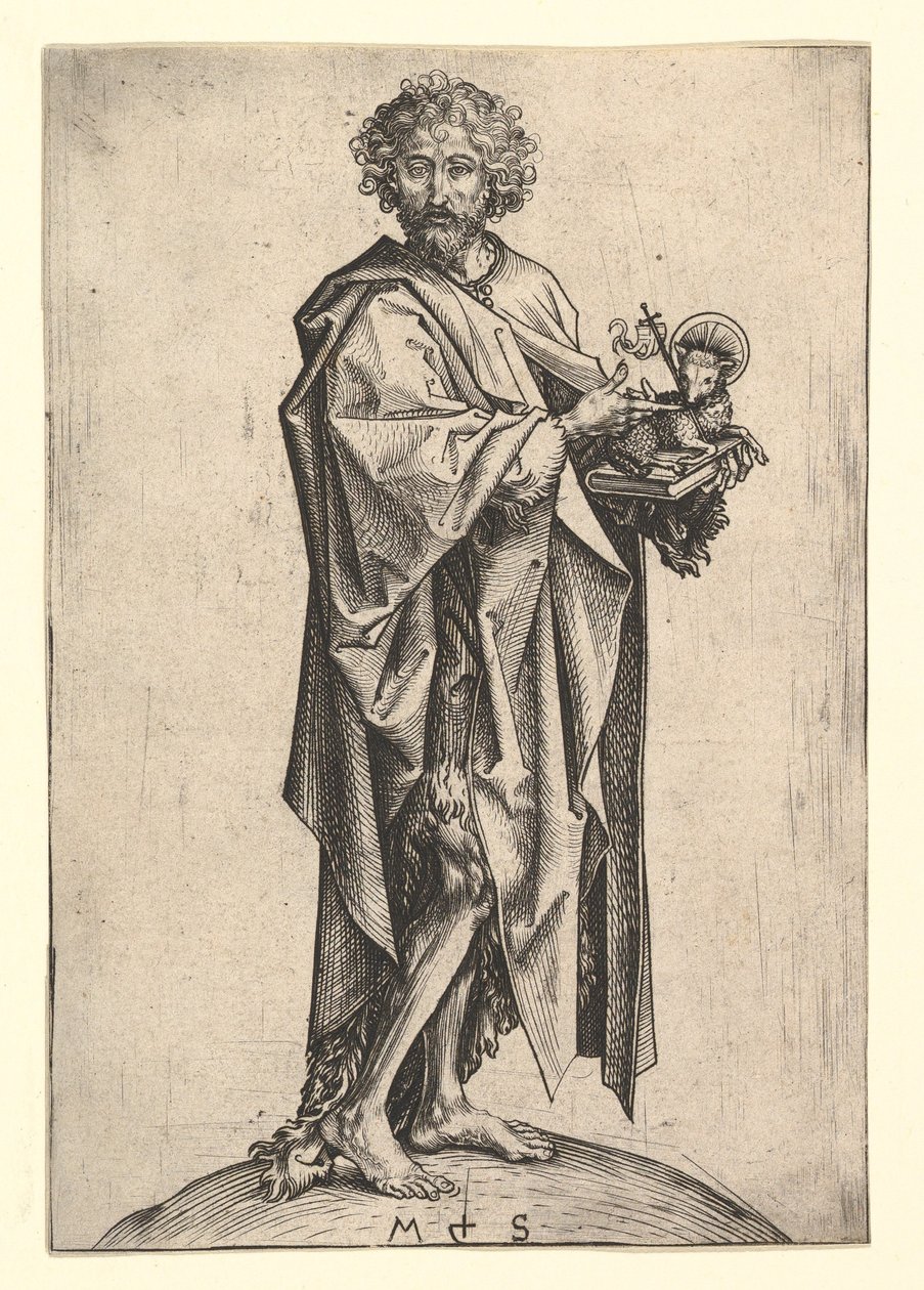 Saint Jean-Baptiste, vers 1435-1491 - Martin Schongauer