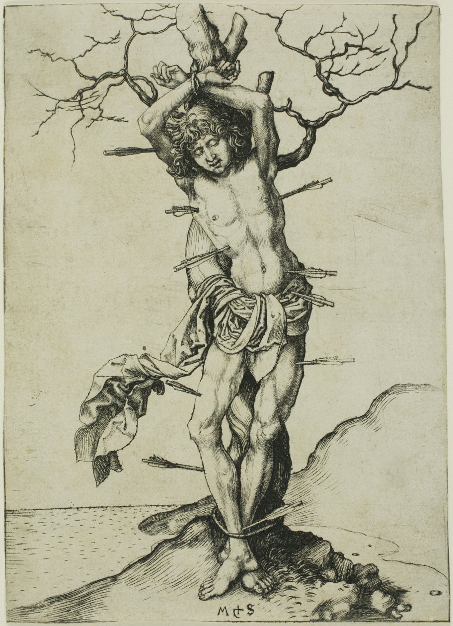 Saint Sébastien - Martin Schongauer