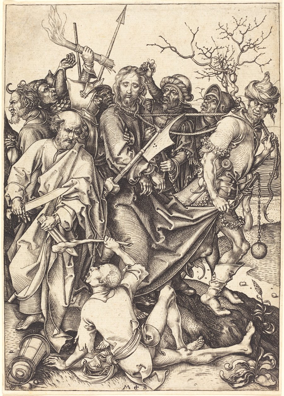 La Trahison et Capture du Christ - Martin Schongauer