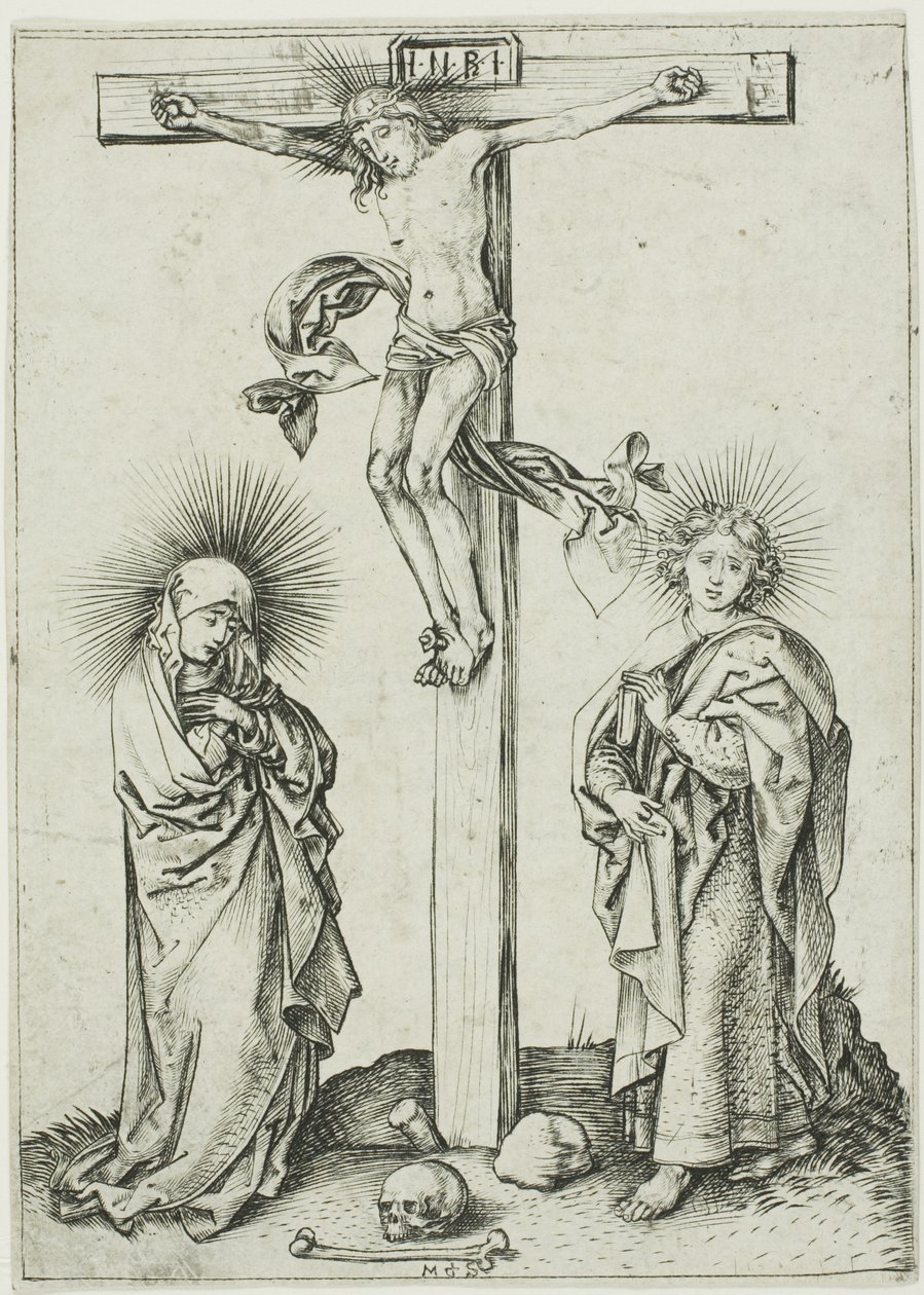 La crucifixion - Martin Schongauer