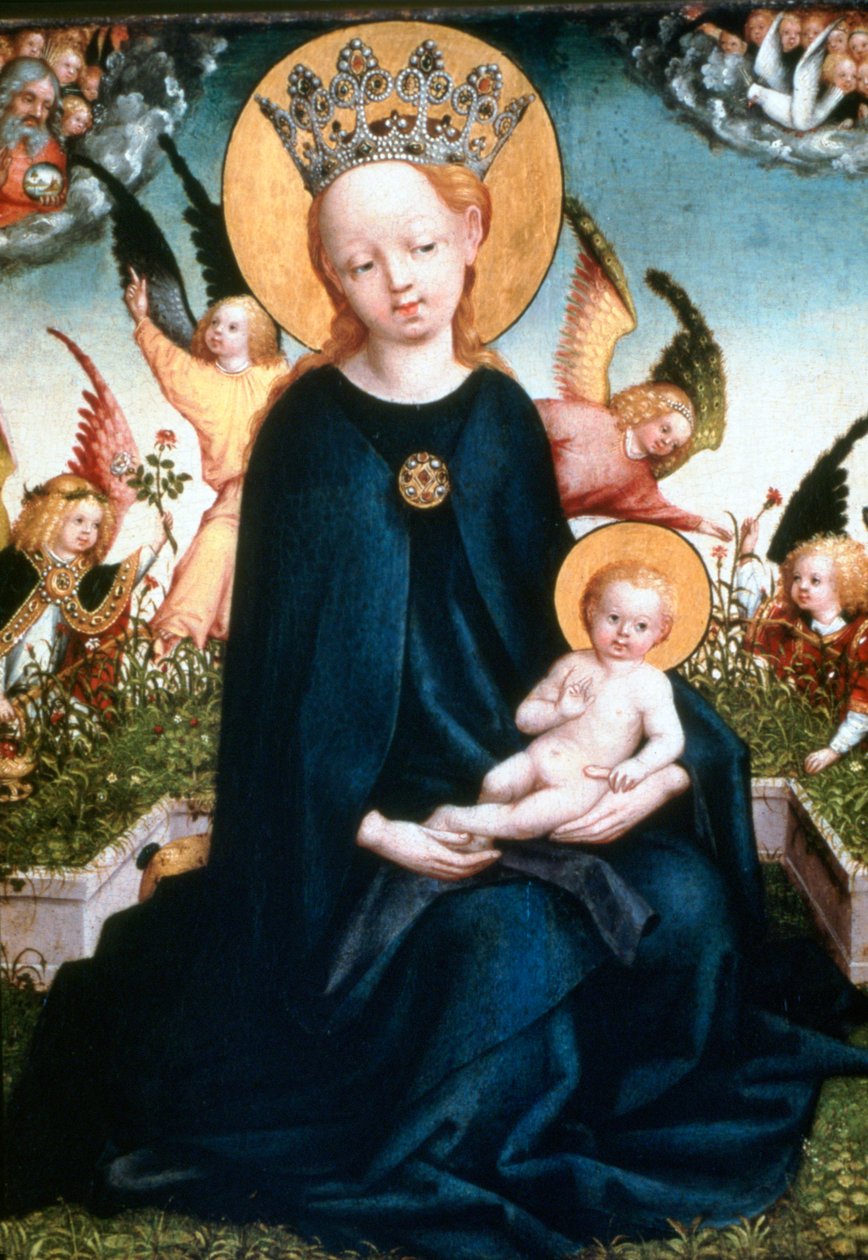 Vierge et Enfant, 15e siècle - Martin Schongauer