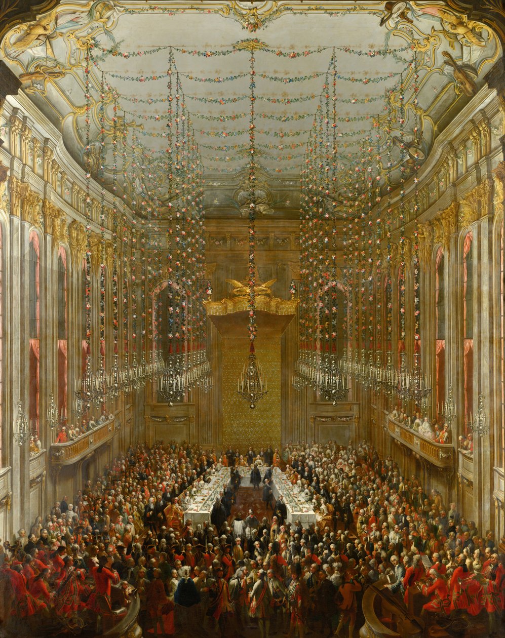Souper de mariage - Martin van Meytens