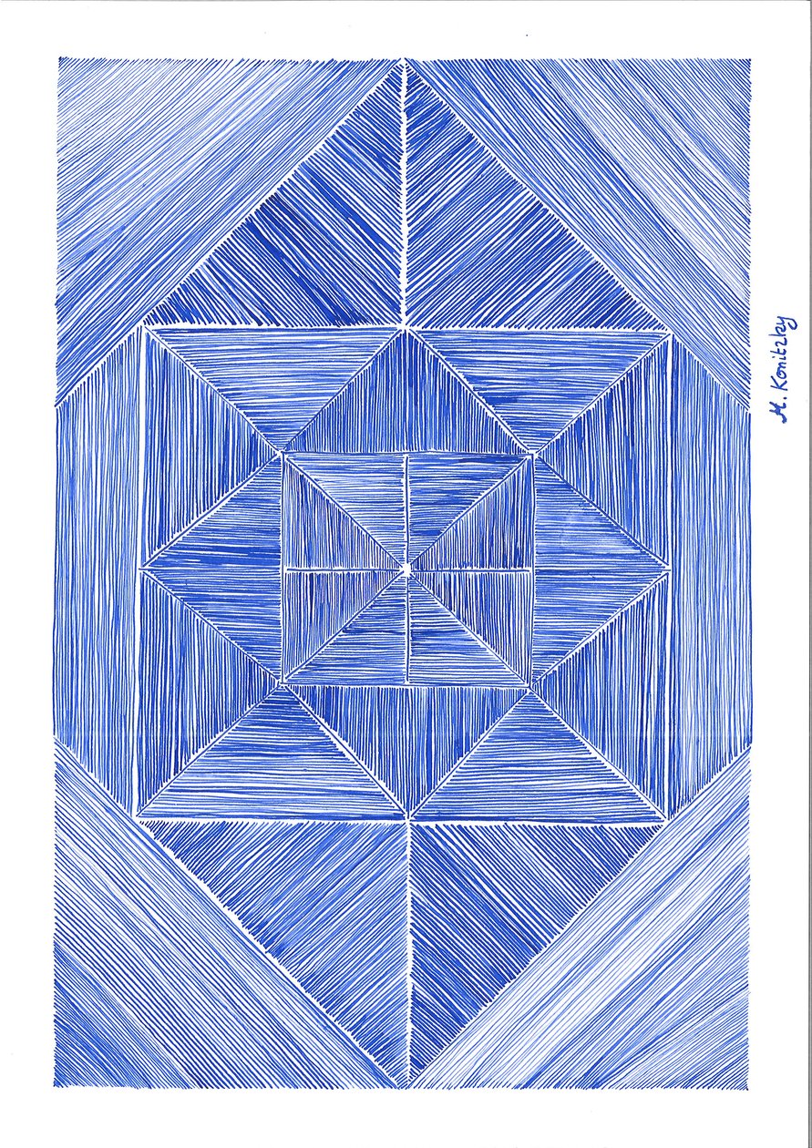 Encre bleue - Martina Konitzky