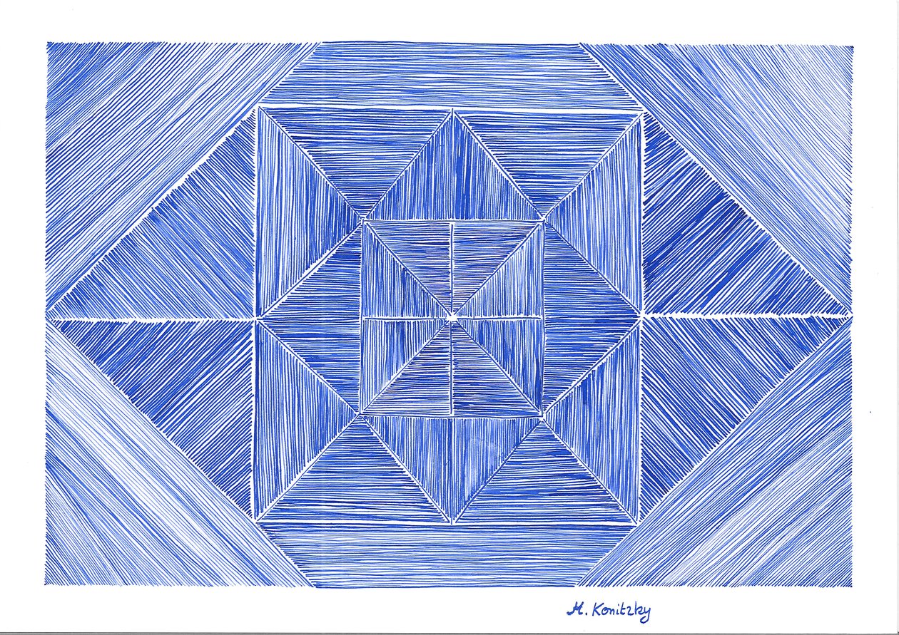Encre bleue - Martina Konitzky