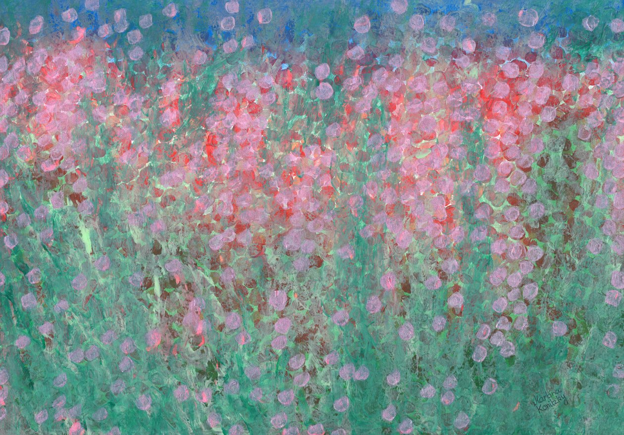 Points et fleurs - Martina Konitzky