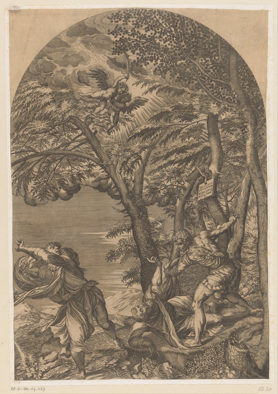 Mort de Pierre le Martyr - Martino Rota